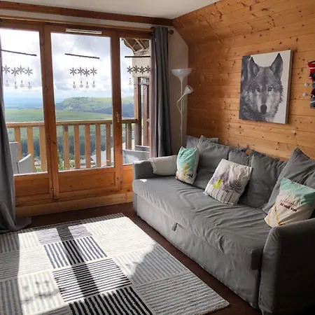 Lama-Gite-Des-Puys T3 Lamado Vue Epoustouflante Sud Avec Grande Terrasse Super Besse Buitenkant foto